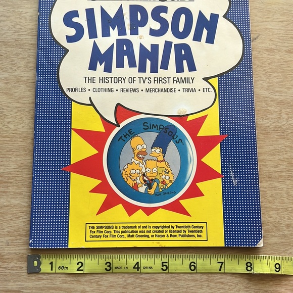 1990’s Simpson Mania Consumer Guide - Picture 10 of 11